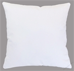 white solid decorative throw pillow cover