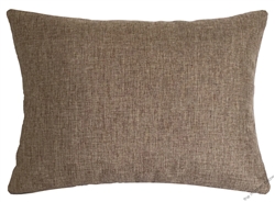 tan brown cosmo linen decorative throw pillow cover