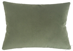 sage green velvet suede decorative throw pillow cover