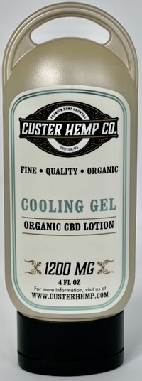 CBD Cooling Gel-1200mg-Custer Hemp co