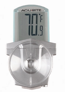 Outdoor Window Thermometer with Suction Cup