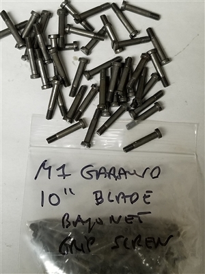 SCREW FOR BAYONET GRIP GARAND 10" OR SPRINGFIELD 16".