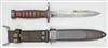 DUTCH USM1 CARBINE BAYONET WITH SCABBARD