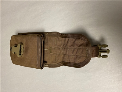 FN FAL-SCAR  BROWN NYLON DUAL MAGAZINE POUCH