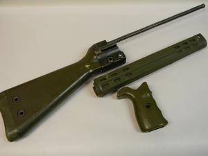 HK 91/G3 RIFLE OD PLASTIC STOCK SET