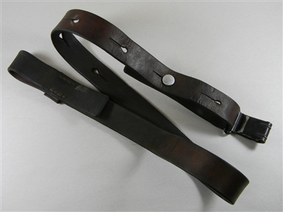 ORIGINAL SWISS K31 LEATHER SLING WITH BUCKLE.