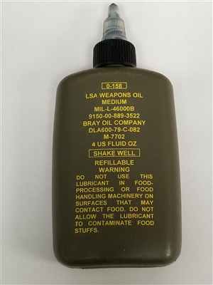 LSA OIL BOTTLE 4 OZ.