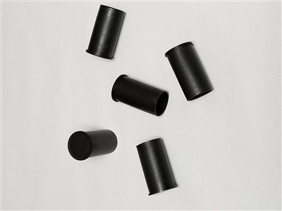 AR15-M16 PLASTIC MUZZLE CAPS. SET OF 5 PIECES.