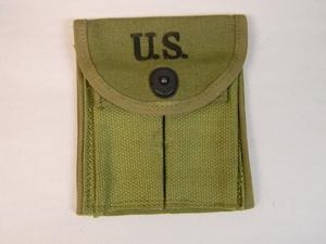 M1 CARBINE ORIGINAL US GI MAGAZINE STOCK POUCH WWII DATED. NEW