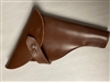 BRITISH LEATHER HOLSTER FOR THE WEBLEY .38 REVOLVER.