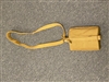 BRITISH WWII CANTEEN WITH CLOSE HOLDER AND SHOULDER STRAP.