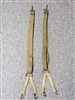 USMC WWII BICOLOR TRANSITIONAL SUSPENDERS SET OF 2 PIECES.