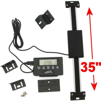 36" Magnetic Remote Table Mill / Saw Fence Digital Readout DRO