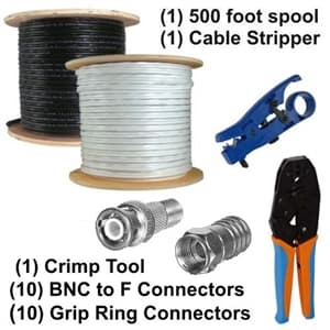 RG59 CCTV Cable Kit