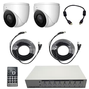 4K CCTV Cameras Display