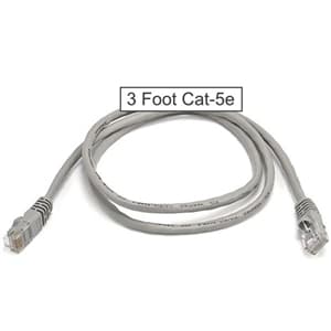 3 Foot CAT5E Patch Cable