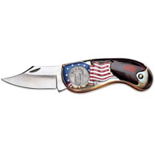 Standing Liberty Silver Quarter Pocket Knife