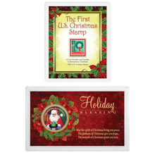 Christmas Stamp and Coin Bundle