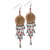 Coppertone Indian Head Cent Chandelier Earrings