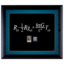 Theory Wall Frame with Stamps