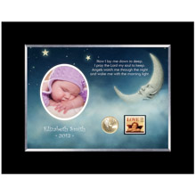 Now I Lay Me Down Personalized Photo Frame