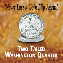 Washington Quarter Two Sides Tails