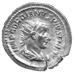 Ancient Roman Empire Silver Coin