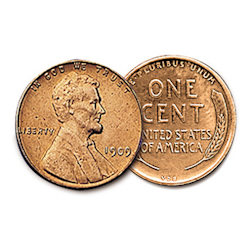 Brilliant Uncirculated 1909 VDB Cent 