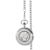 Monogrammed Silver Barber Half Dollar Pocket Watch