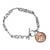 Inspirational Dream Wish Love Laugh Joy Hummingbird Coin Toggle Bracelet