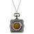 1800's Indian Penny Pocket Watch Pendant Necklace