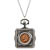 Civil War Indian Head Penny Pocket Watch Pendant Necklace