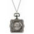 Westward Journey Bison Nickel Pocket Watch Pendant Necklace