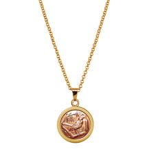 Thrush Coin Pendant