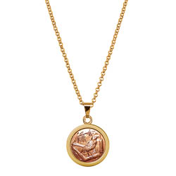 Thrush Coin Pendant