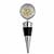 Selectively Gold-Layered Presidential Seal JFK Half Dollar Coin Wine Stopper
