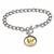 24KT Gold Plated Silver Mercury Dime Silvertone Coin Toggle Bracelet