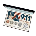9-11 Never Forget Coin Collection in Display Box