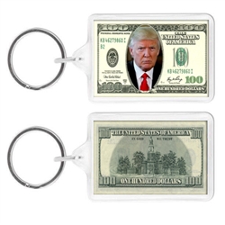 Trump Novelty $100 Keychain