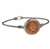 Indian Penny Twisted Wire Bracelet