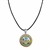 Army Colorized Quarter Pendant With Leather Cord