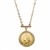 Italian 20 Lira Coin Goldtone Bar Necklace