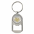 Selectively Gold-Layered Presidential Seal JFK Half Dollar Coin Key Chain Bottle Opener