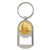 Gold-Layered Statue of Liberty Commemorative Half Dollar Coin Key Chain Bottle Opener