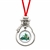 Snow Man Ornament With Colorized Quarter Green Vintage Christmas Truck Coin