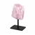 Rose Quartz on metal Stand