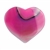 Heart Shaped Pink Agate Phone Grip