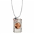 Union Shield Penny Dog Tag Pendant Coin Necklace