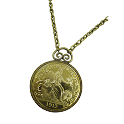 1915 Panama-Pacific International Exposition Commemorative Quarter Eagle Replica Pendant