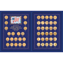 The Complete Gold-Layered Statehood Quarter Collection 1999-2008